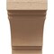 Ekena Millwork 4in. W x 6in. H x 16in. L Pescadero Woodgrain TimberThane Rafter Tail, Primed Tan RFTUR04X06X16PECRCPR - alternate 6